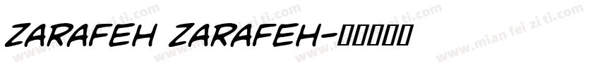 ZARAFEH ZARAFEH字体转换